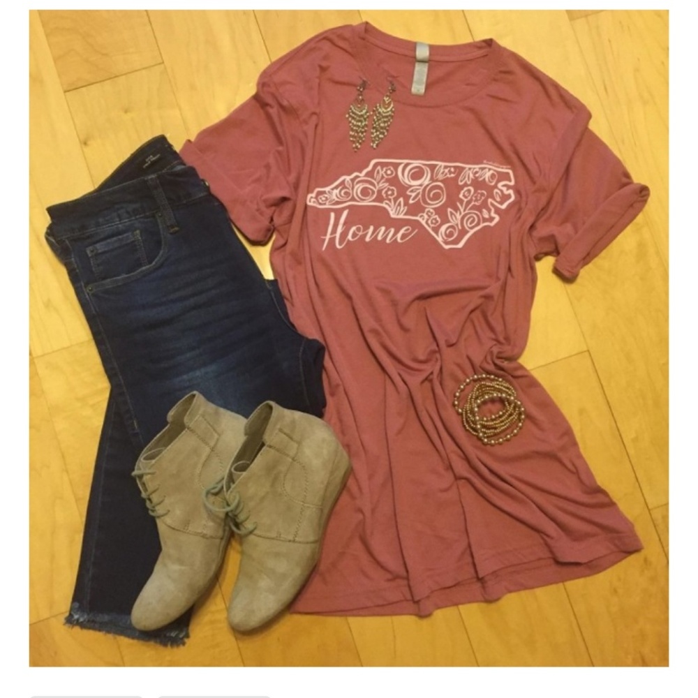 Pink long length NC top
